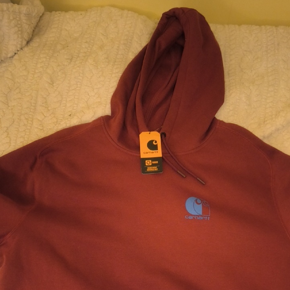 Carhartt Brick Red Hoodie